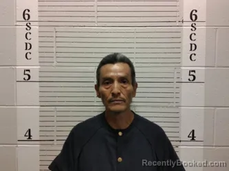 Mugshot of Almanzo Jim Chavez booked in Socorro County, New Mexico on August 30, 2026