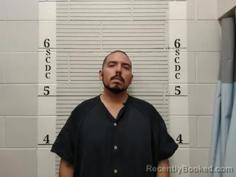 Mugshot of Andrew Dean Rivera booked in Socorro County, New Mexico on June 20, 2026