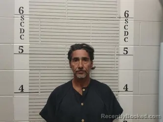 Mugshot of Benito Aragon booked in Socorro County, New Mexico on August 16, 2026