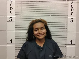 Mugshot of Bianca Guerro booked in Socorro County, New Mexico on June 8, 2026