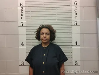 Mugshot of Catalina Bustillos booked in Socorro County, New Mexico on August 19, 2026