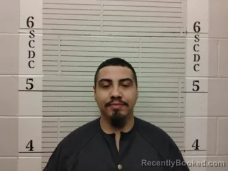 Mugshot of Derek Damien Chavez booked in Socorro County, New Mexico on October 25, 2026