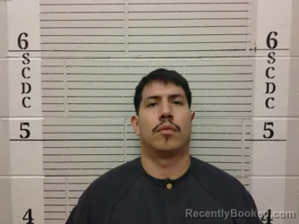 Mugshot of Danny A Pacheco booked in Socorro County, New Mexico on October 4, 2026