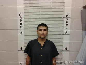 Mugshot of Diego Antonio Romero booked in Socorro County, New Mexico on July 29, 2026