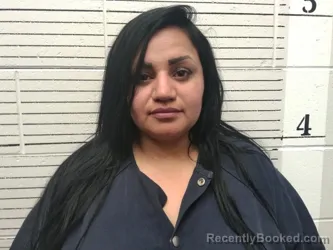 Mugshot of Elizabeth Andrade booked in Socorro County, New Mexico on April 17, 2026