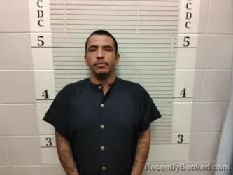 Mugshot of Garrett L Rodriguez booked in Socorro County, New Mexico on September 21, 2026