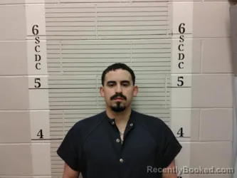 Mugshot of Issac Garcia booked in Socorro County, New Mexico on September 4, 2026