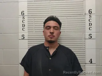 Mugshot of Juan Marcos De Jesus Almedia booked in Socorro County, New Mexico on May 2, 2026