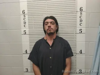 Mugshot of Jonathan Alderete booked in Socorro County, New Mexico on May 4, 2026