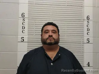 Mugshot of Jose Esparza booked in Socorro County, New Mexico on August 24, 2026