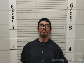 Mugshot of Joshua George Herrera booked in Socorro County, New Mexico on May 4, 2026