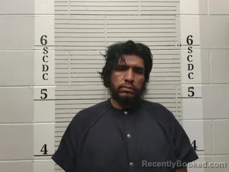 Mugshot of John Shawnee Monte booked in Socorro County, New Mexico on July 19, 2026