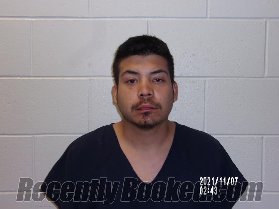 Booking photo from Socorro County, New Mexico