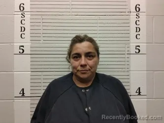 Mugshot of Leticia Mercedes Otero-Gutierrez booked in Socorro County, New Mexico on April 21, 2026
