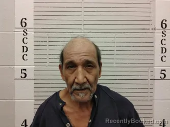 Mugshot of Pete M Pino booked in Socorro County, New Mexico on September 1, 2026