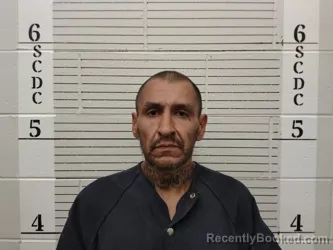 Mugshot of Ruben Baca booked in Socorro County, New Mexico on April 12, 2026