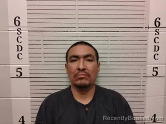 Mugshot of Sheldon Baca booked in Socorro County, New Mexico on October 21, 2026