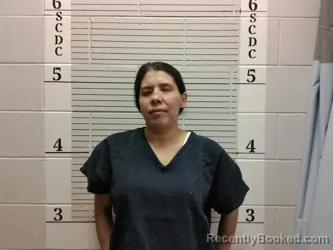 Mugshot of Samatha Chavez booked in Socorro County, New Mexico on June 22, 2026