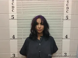 Mugshot of Samantha Earle booked in Socorro County, New Mexico on July 3, 2026