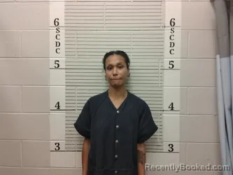 Mugshot of Thalia Carbajal booked in Socorro County, New Mexico on August 19, 2026