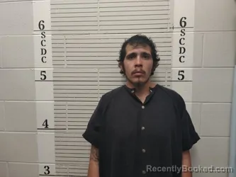 Mugshot of Timmy Leyba booked in Socorro County, New Mexico on April 21, 2026