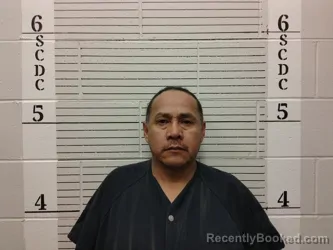 Mugshot of Teddy Lopez booked in Socorro County, New Mexico on March 30, 2026