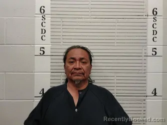 Mugshot of Travis Shirley booked in Socorro County, New Mexico on April 12, 2026