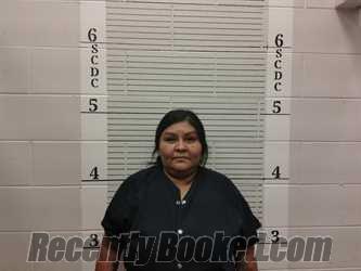 Booking photo from Socorro County, New Mexico