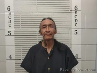 Mugshot of Wesley Apachito booked in Socorro County, New Mexico on May 1, 2026