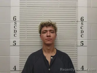 Mugshot of Xaiver Benjamin booked in Socorro County, New Mexico on June 23, 2026
