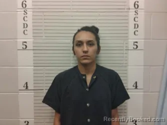 Mugshot of Zoe Esquivel booked in Socorro County, New Mexico on April 15, 2026