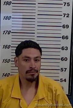 Mugshot of RAMIRO ARVIZO-REYNAGA booked in Valencia County, New Mexico on March 17, 2026