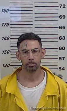 Mugshot of ADRIAN MIRAMONTES booked in Valencia County, New Mexico on March 19, 2026