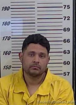 Mugshot of RUBEN D MARTINEZ booked in Valencia County, New Mexico on March 21, 2026