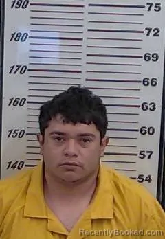 Mugshot of OMAR SANCHEZ-RAMOS booked in Valencia County, New Mexico on April 7, 2026