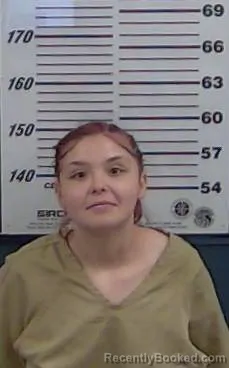 Mugshot of RAQUEL A ALDERETE booked in Valencia County, New Mexico on April 10, 2026