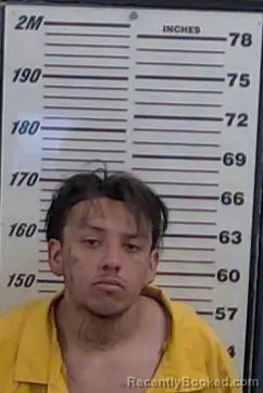 Mugshot of NIKOLAS BENITEZ booked in Valencia County, New Mexico on April 10, 2026