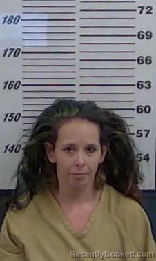 Mugshot of SABRINA HERBST booked in Valencia County, New Mexico on April 17, 2026