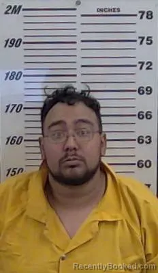 Mugshot of CHRISTOPHER JAMES GALLEGOS booked in Valencia County, New Mexico on April 18, 2026