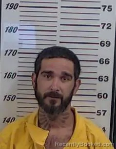 Mugshot of CARLOS CORDOVA booked in Valencia County, New Mexico on April 22, 2026