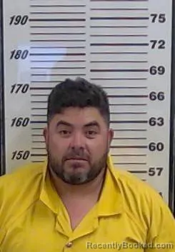 Mugshot of DAVID GARCIA-SILVEYRA booked in Valencia County, New Mexico on May 20, 2026