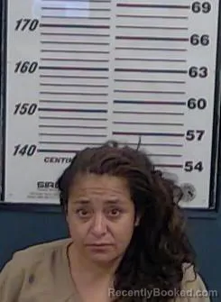 Mugshot of VIRIDIANA QUINONEZ-GONZALEZ booked in Valencia County, New Mexico on June 4, 2026