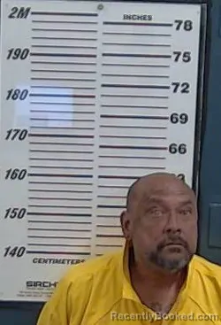 Mugshot of DAVID GARCIA booked in Valencia County, New Mexico on June 8, 2026