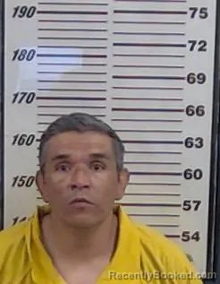 Mugshot of JORGE MARENTES-RUIZ booked in Valencia County, New Mexico on June 10, 2026