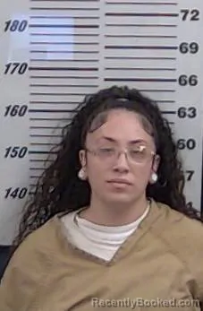 Mugshot of MARIAH MCMANAWAY booked in Valencia County, New Mexico on June 25, 2026