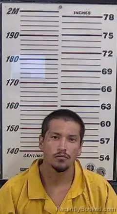 Mugshot of MAURICIO BACA booked in Valencia County, New Mexico on June 28, 2026