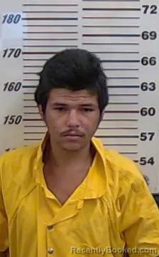 Mugshot of DIEGO ANTONIO ROMERO booked in Valencia County, New Mexico on July 4, 2026