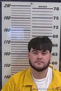 Mugshot of GIOVANNY SALINAS booked in Valencia County, New Mexico on July 6, 2026