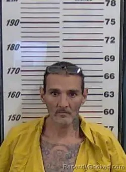 Mugshot of MARVIN SILVA booked in Valencia County, New Mexico on July 8, 2026