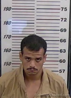 Mugshot of EDUARDO CHAVIRA booked in Valencia County, New Mexico on July 9, 2026
